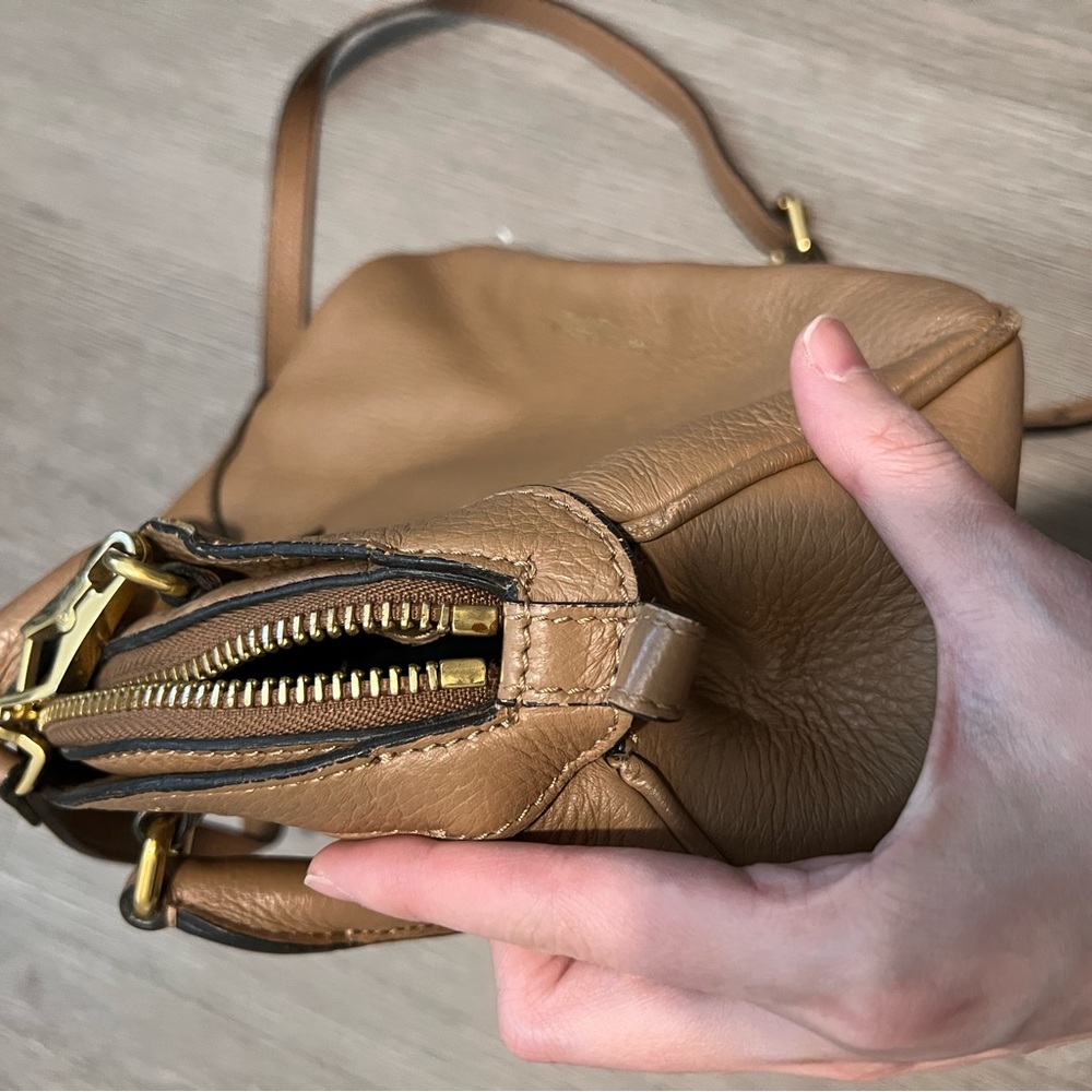 Burberry Brown Leather Satchel - Picture 10 of 10